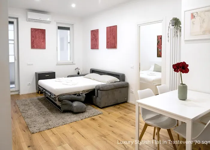 Appartamento La Dolce - Luxury Stylish Flats In Trastevere 70-90sqm